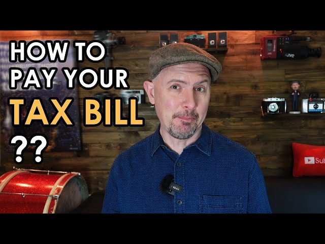 How do you pay your self assessment tax bill?