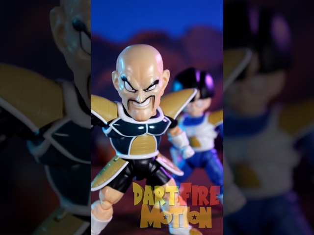 Ghost Nappa but it's Dragon Ball Stop Motion  #dragonball #shfiguarts #stopmotion