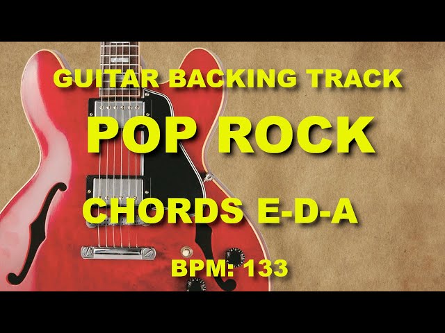 Guitar backing track