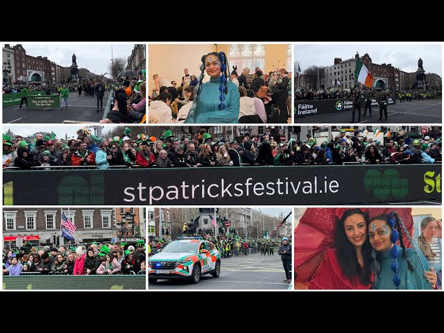 St Patrick’s day Parade 2023 Part 1 | CICI Indian community | Dublin, Ireland #stpatricksday2023