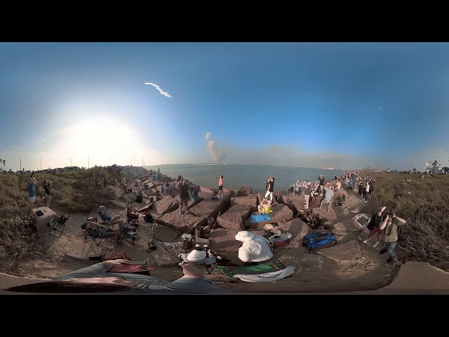 Space X: Starship Launch in 360 Degrees