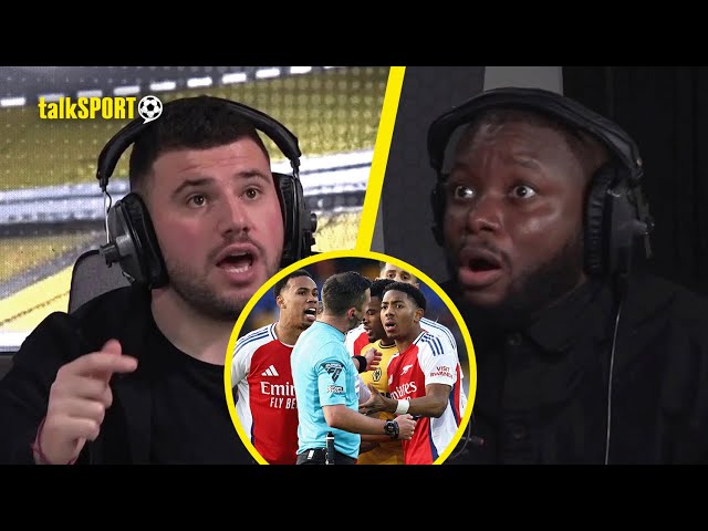 "Worst Decision I’ve EVER SEEN!" Lewis-Skelly Red Card LIVE REACTION!