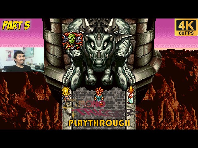 THAT'S A BIG, BIG DRAGON | AJ PLAYS: Chrono Trigger - Part 5 (4K 60fps)