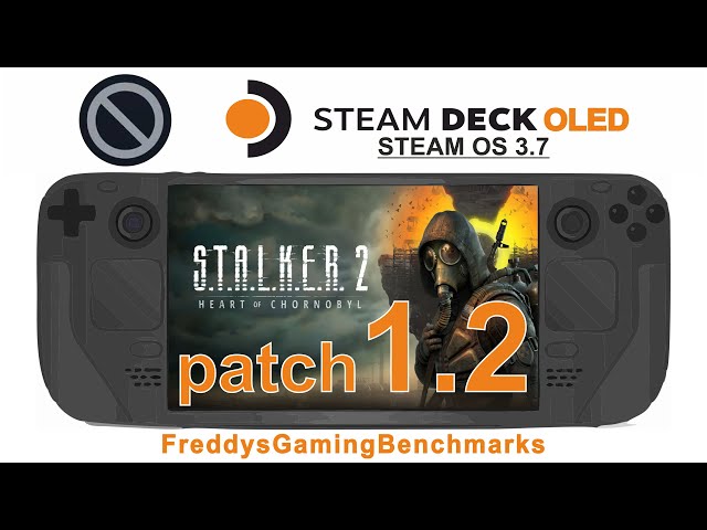 Stalker 2 (Patch 1.2) on Steam Deck OLED with Steam OS 3.7