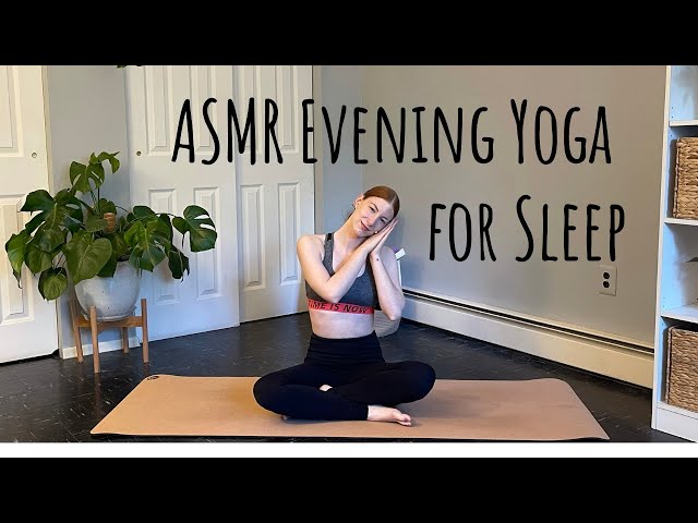 ASMR Evening Yoga for Sleep 🧘‍♂️