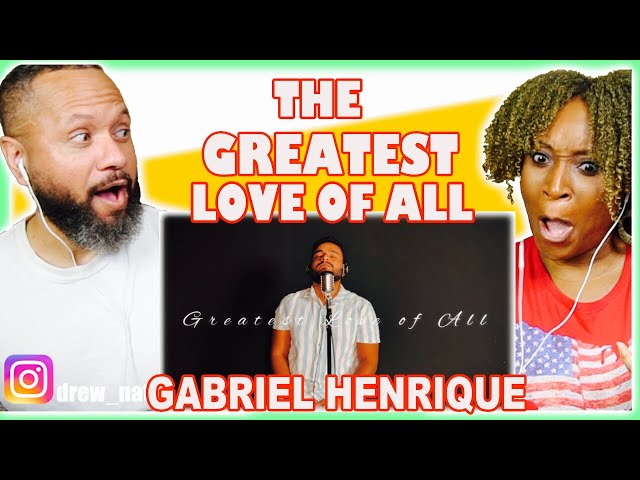 Greatest Love of All - Gabriel Henrique Whitney Houston cover REACTION!!