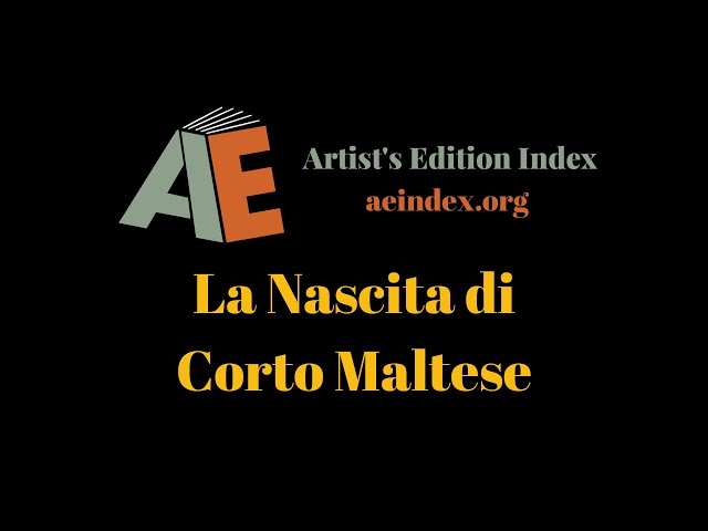 La Nascita di Corto Maltese (flip through)