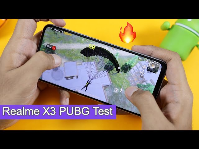 Realme X3 PUBG Mobile Gaming with FPS, Heating & Battery Drain Test | Graphics Settings & Gameplay