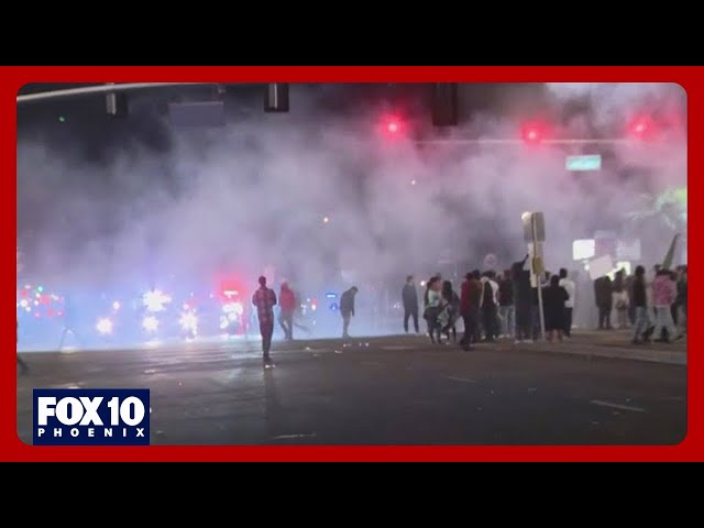 Protesters take over West Valley intersection