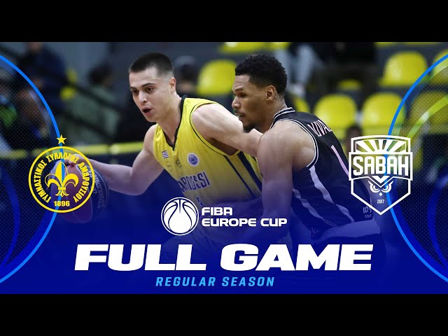 Maroussi Basketball Club v BC Sabah | Full Basketball Game | FIBA Europe Cup 2024-25