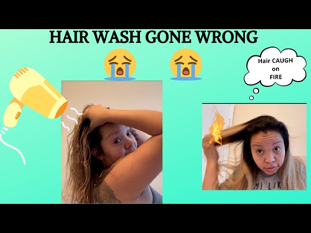 Hair Routine GONE wrong (how to)😡🔥😩