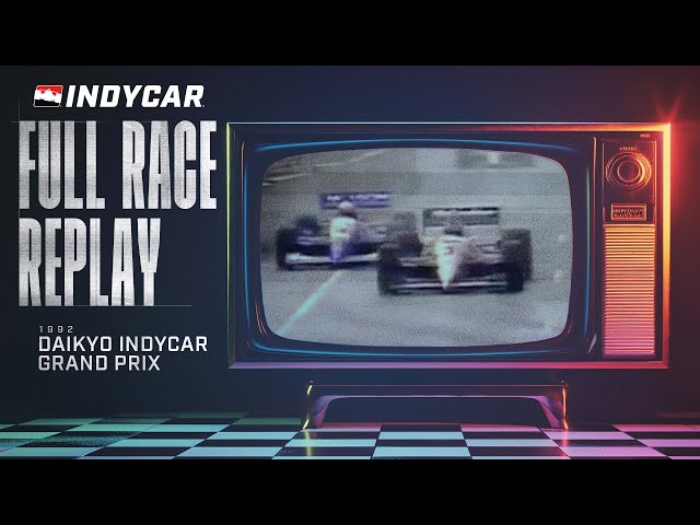 1992 Daikyo INDYCAR Grand Prix at Surfers Paradise | INDYCAR Classic Full Race Replay