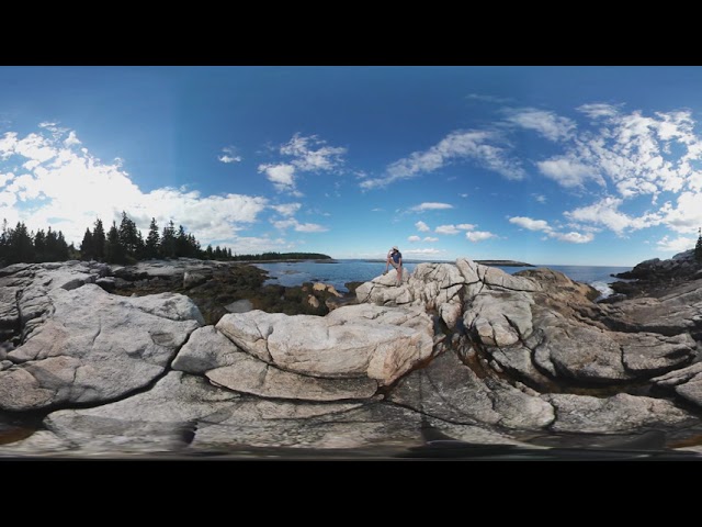 Maines Rocky Coast United States 360° VR Virtual Reality Tour