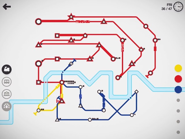 How to Play Mini Metro+ Train Running Video Apple Arcade Kids Game: Metro Train Working Animation