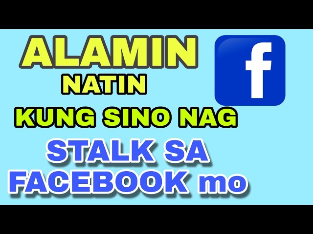 Paano malaman kung sino ang STALKER sa FACEBOOK mo 2022 - 2023 | JOVTV