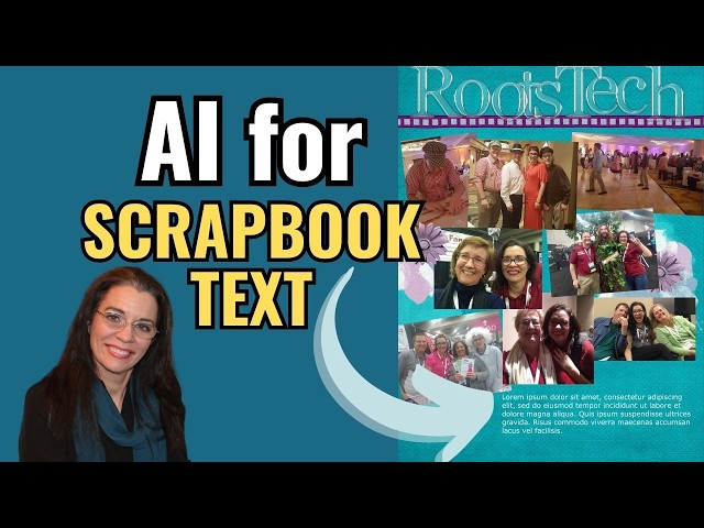 Struggling with Scrapbook Text? AI Can Help (Here’s How!)