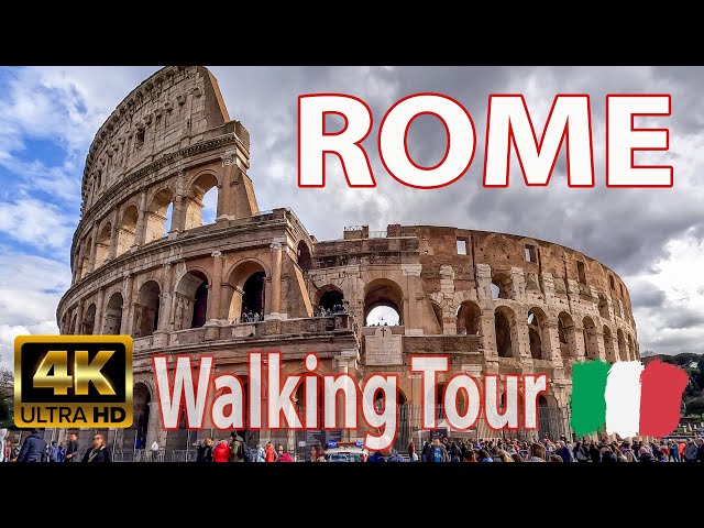 🇮🇹 Walking in Rome - the beautiful capital city of Italy