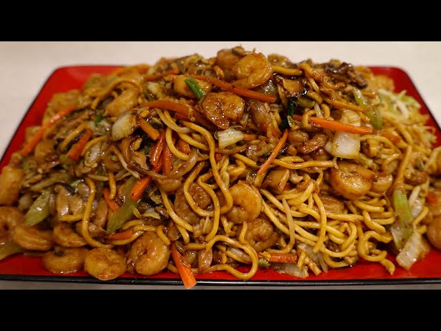 My Homemade Shrimp Lo Mein Recipe | Better than Restaurant Style