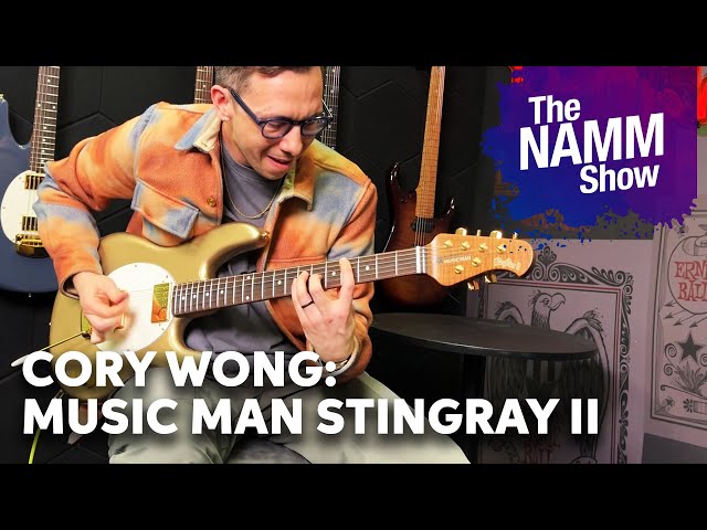 NAMM 2025:  Cory Wong Interview and Ernie Ball Music Man Signature Electric Guitar