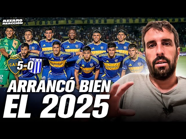 BOCA LE GANÓ 5-0 A ARGENTINO DE MONTE MAÍZ / AZZARO REACCIÓN Y ANÁLISIS