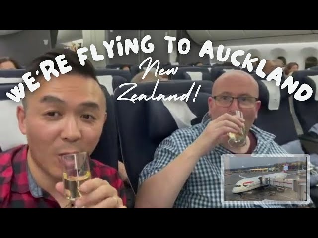 Flying 11,300 miles from London Heathrow to Auckland via Hong Kong