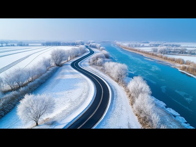 Winter Calm & Serenity ❄️ Beautiful Piano Music for Meditation & Deep Relaxation