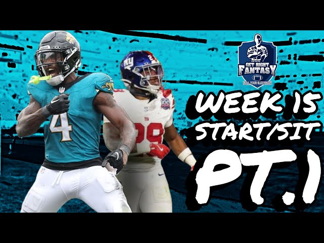 Week 15 Players you MUST Start & Sit Pt. 1 | *LIVE* Chat Q&A Fantasy Football Advice