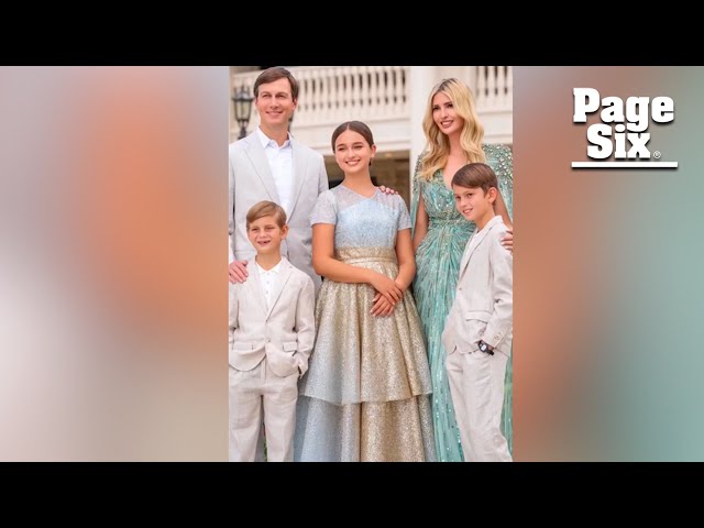 Donald Trump’s granddaughter Arabella Kushner wears ‘stunning’ custom dress for bat mitzvah