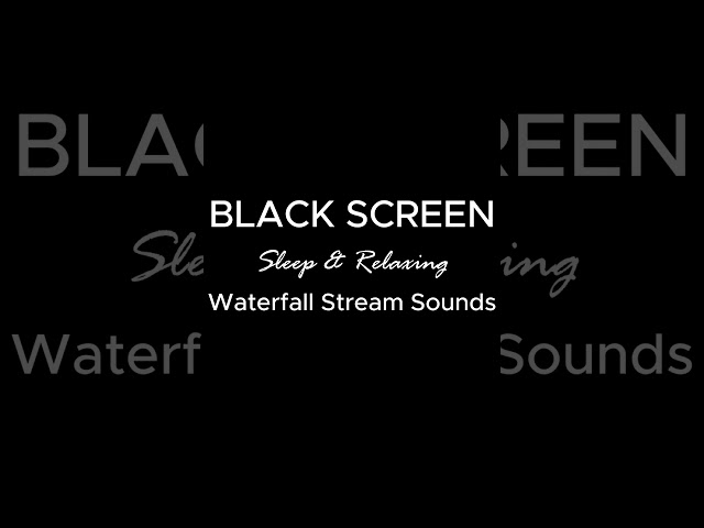 Deep Sleep: 10 Hours of Waterfall Sounds