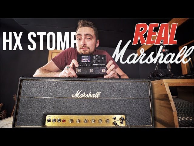 HX Stomp vs. VINTAGE Marshall | Can You Hear The Difference?