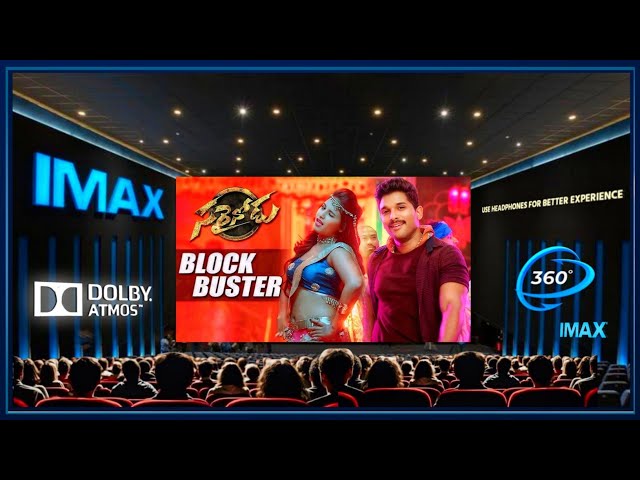 BLOCKBUSTER |Theatre Experience || Sarrainodu" || Allu Arjun, Rakul Preet