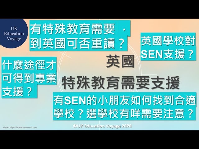 英國學校特殊教育支援 / 英國小學老師、英國治療師 工作所見情況分享 / 家長、SEN人士 真實情況分享 / 英國特殊教育 / 英國SEN小朋友 如何 英國找到合適學校？英國選學校 有咩需要注意？