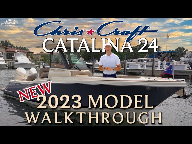 NEW 2023 Chris-Craft Catalina 24 Walkthrough