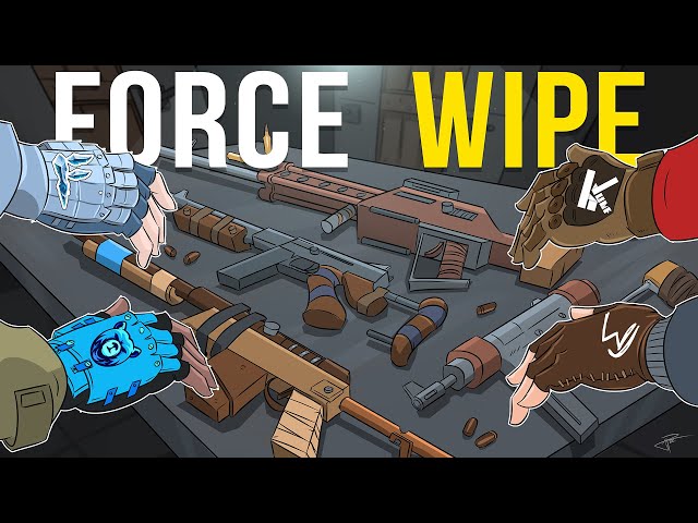 Rust - My FIRST FORCE WIPE w/ the NEW RECOIL (ft. Frost, hJune, Willjum) [PART 1]