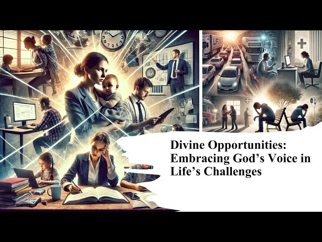 Divine Opportunities: Embracing God’s Voice in Life’s Challenges | Christian Inspiration