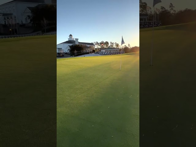 From Our Travels: Early Morning Light at World Tour Golf Links