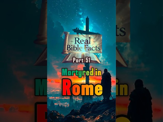 Real Bible Facts Part 51: The Apostle Peter’s Martyrdom – Historical and Religious Evidence ✝️