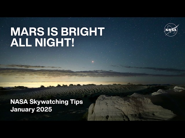 What's Up: January 2025 Skywatching Tips from NASA