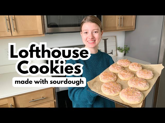 Lofthouse Cookies Made with Sourdough | Better than Store Bought!