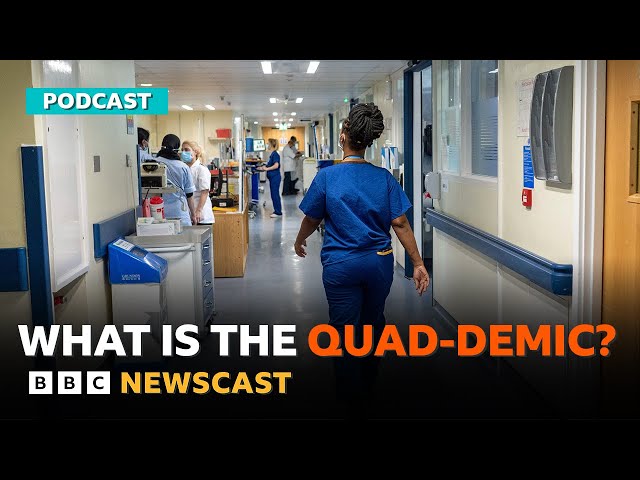 Is the UK’s NHS facing a ‘quad-demic’? | BBC Newscast