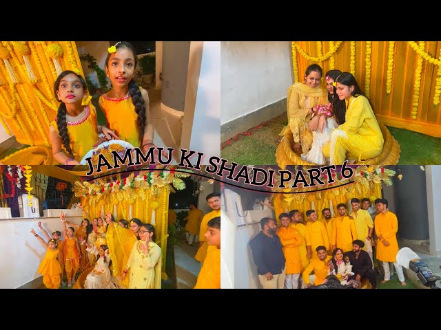 Haldi Ka Din 😍| Jammu Ki Shadi | Tanvi Sharma