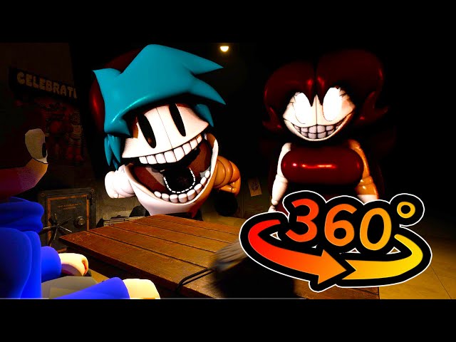 POV vs Bambi Funky Night 360° (Animatronic BF and GF)