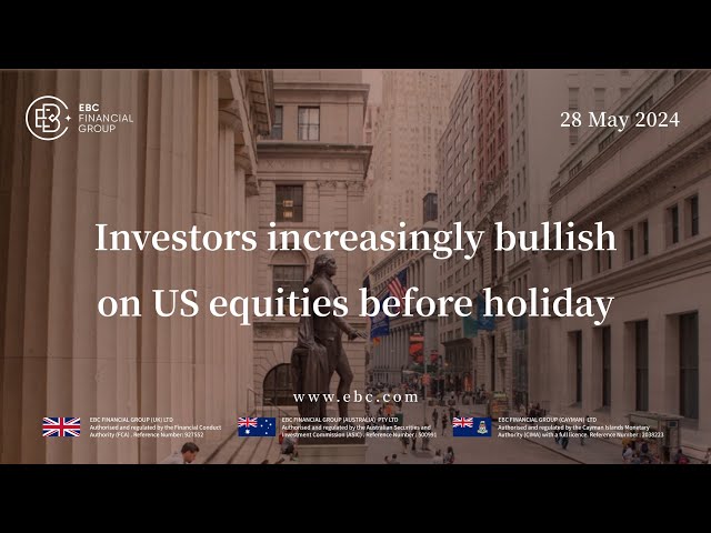 Investors increasingly bullish on US equities before holiday