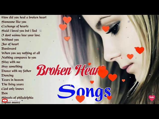 Sad Songs Make You Cry   Broken Heart Songs