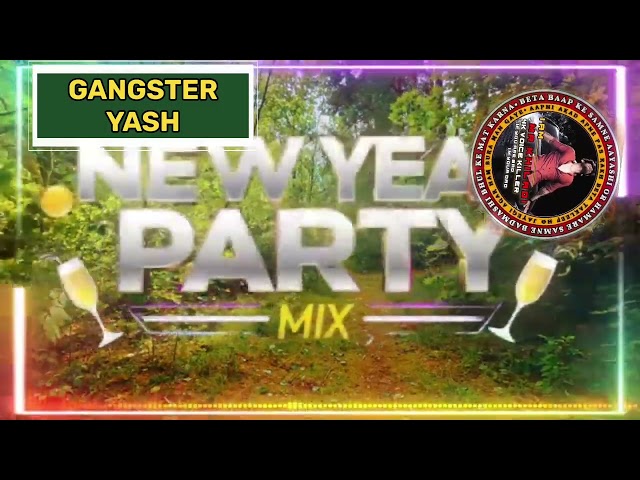 New Year Party Mashup 2025 #nonstop #newyear #bollywood #party2025 Mashup by gangster Yash 🎉❤️🎶