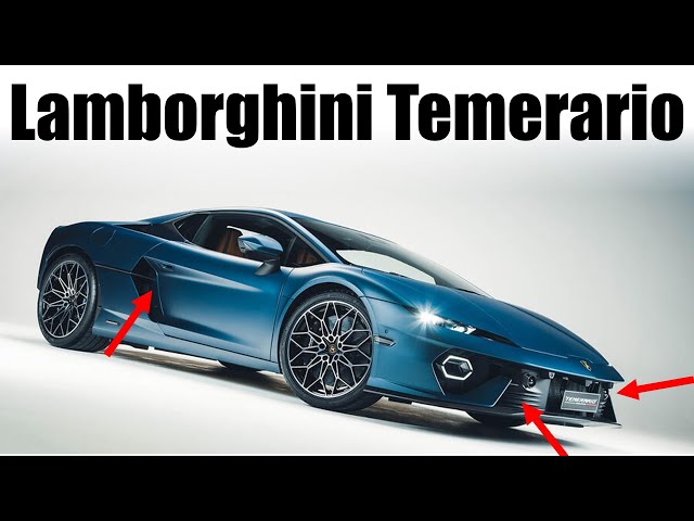 Lamborghini Temerario - CLOSER LOOK (Technical Analysis)