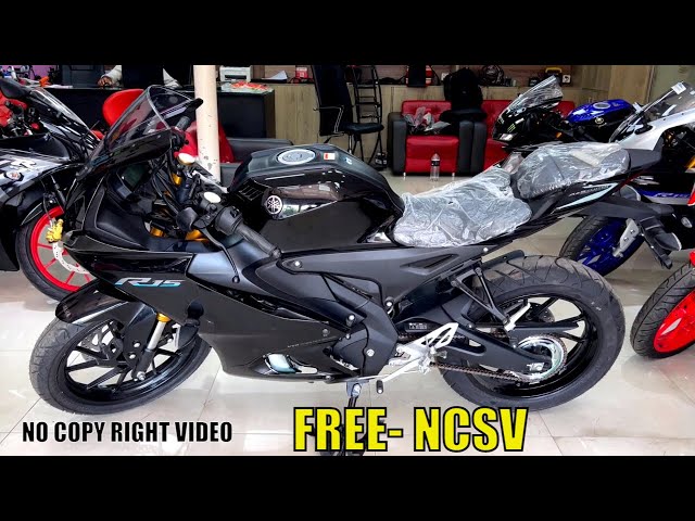 YAMAHA - At The Top Black [ YZF R15 V4 ]🌏FREE - NCSV