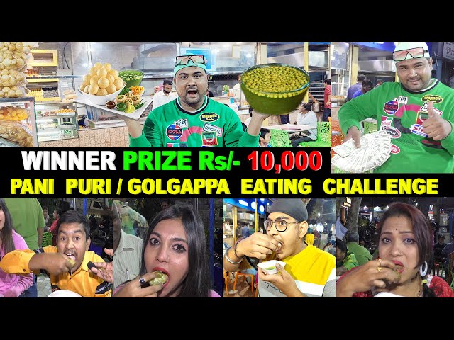 Pani Puri/Golgappa Eating Challenge | Hyderabadi Public Reaction | Ali Khan Chotu