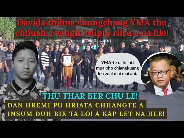 Davida thihna chungchang thar ber! Pu Hriata Chhangte a insum duh bik lo, Airfield YMA a chhang lêt!