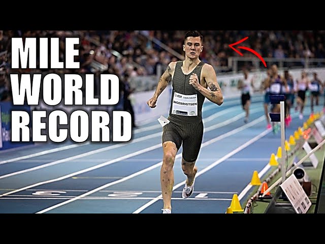 Jakob Ingebrigtsen's HUGE 1 Mile World Record Attempt! || 2025 Meeting Hauts-de-France Pas-de-Calais